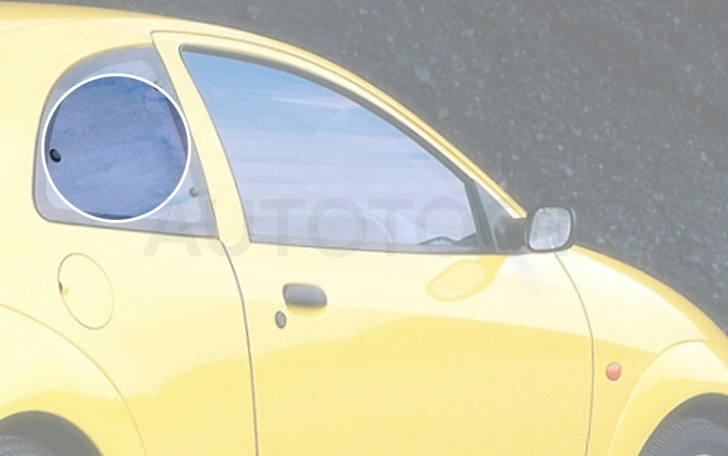 Стекло багажника боковое заднее правое -  для FORD KA