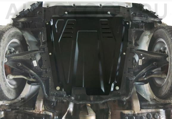 Защита двигателя металлическая -111060271 Автоброня для LADA (ВАЗ) LARGUS, LADA (ВАЗ) XRAY, NISSAN ALMERA, RENAULT LOGAN