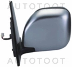 Зеркало левое (электрическое, с подогревом, с автоскладыванием, крышка хромированная) -STMBY7940M2 Sat для MITSUBISHI PAJERO