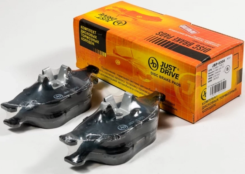 Колодки тормозные, передние GDB1532 - Артикул JBP0300 - Производитель Just Drive - Фото, Отзывы, Цены