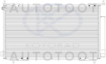 Радиатор кондиционера -94772 Nissens для HONDA CR-V