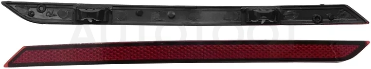 Отражатель Volkswagen Polo 14-20 (Сзади/ Справа) - Артикул ST44129PZR - Производитель Sat - Фото, Отзывы, Цены