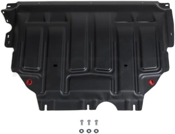 Защита двигателя металлическая -111051271 Автоброня для SKODA KAROQ, SKODA KODIAQ, VOLKSWAGEN TIGUAN, SKODA OCTAVIA