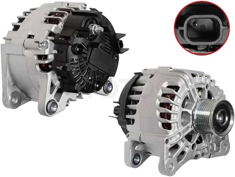 Генератор NISSAN QASHQAI 1.2 13-/LADA VESTA/X-Ray 1.6 15- 12V 120A (тип VALEO)