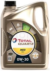 0W-30 масло моторное синтетическое "Quartz Ineo First 0W-30", 4л