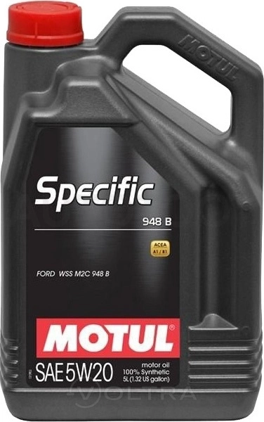 5W-20 моторное масло Motul Specific 948B 5л - Артикул 106352 - Производитель MOTUL - Фото, Отзывы, Цены