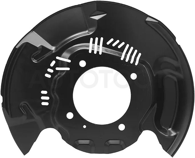 Щиток тормозного диска перед TOYOTA LAND CRUISER 200 07- левый - Артикул ST4770460090 - Производитель Sat - Фото, Отзывы, Цены