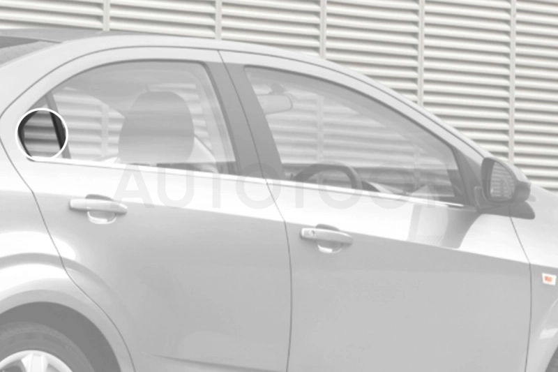 Стекло форточки (уголок) задней правой двери -  для CHEVROLET AVEO