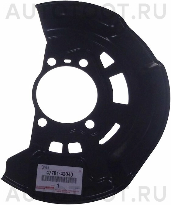 Щиток переднего тормозного диска правый -PBS130 Patron для TOYOTA AURIS, TOYOTA COROLLA, TOYOTA PRIUS, TOYOTA RAV4