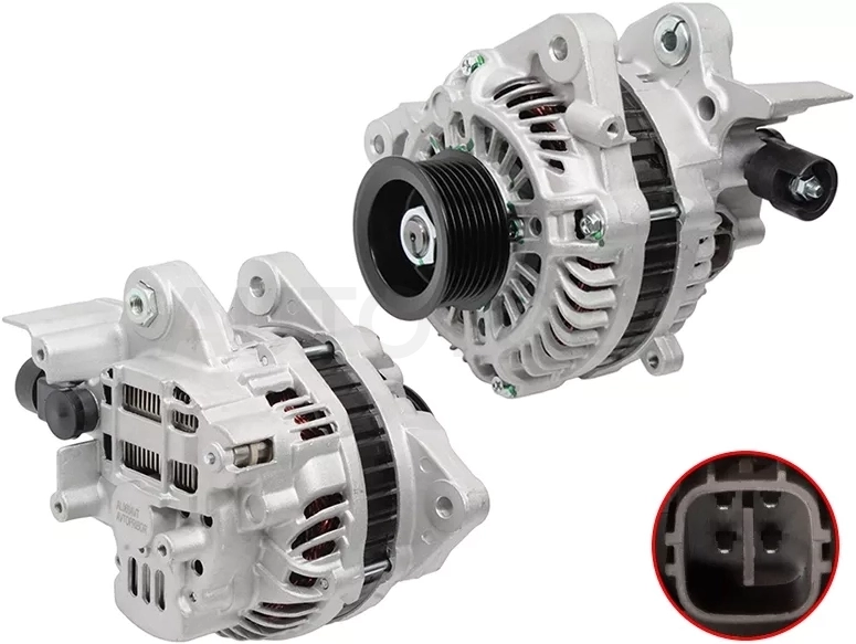 Генератор HONDA CROSSROAD RT1/RT2 07-10/FR-V 07-/CIVIC 1.8 06-12 R18A 12V 80A