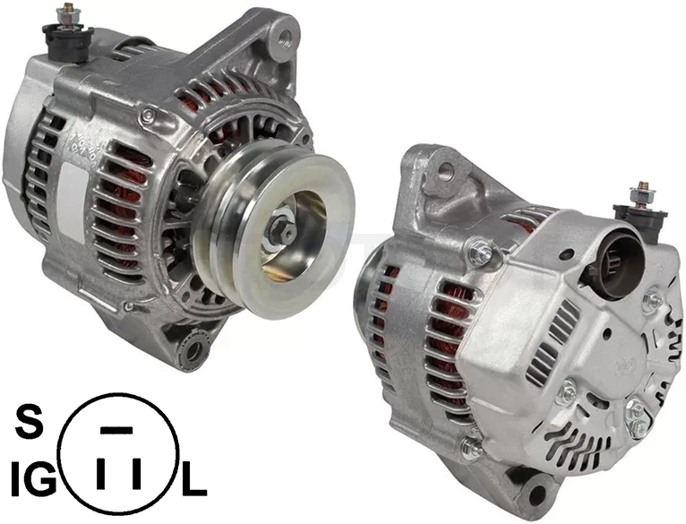 Генератор TOYOTA LAND CRUISER #J7# 4.2D 12V 80A 90-92 1HZ