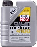 5W-40 Масло моторное синтетическое "Top Tec 4100 ", 1л - Артикул 7500 - Производитель Liqui Moly - Фото, Отзывы, Цены
