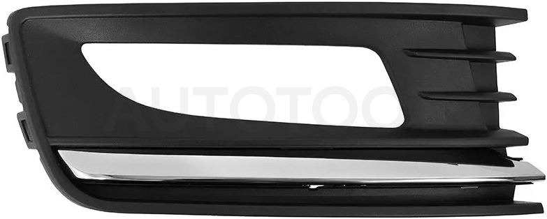 Оправа ПТФ Volkswagen Polo 14-20 (Справа/ 4D SED/ Хром) - Артикул STVWP6219A1 - Производитель Sat - Фото, Отзывы, Цены