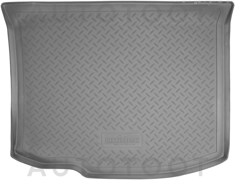 Коврик в багажник NORPLAST, черный, полиуретан, хэтчбек -  для MAZDA 3 (AXELA)
