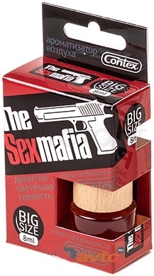 Ароматизатор подвесной бутылочка с деревянной крышкой CONTEX THE SEX MAFIA 8мл Fabrice