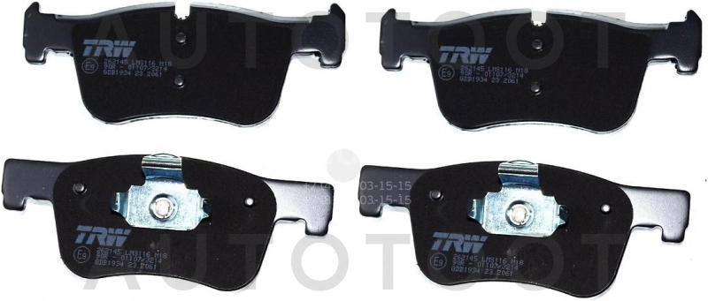 Колодки тормозные передние -ST34116850568 Sat для BMW 1SERIES, BMW 3SERIES