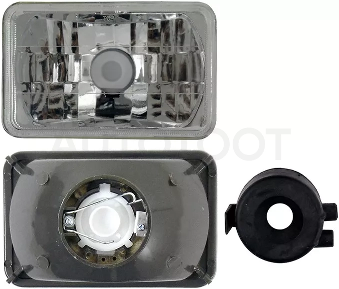 Фара Isuzu ELF NPR\NQR 84-93 / Mazda Titan 89-00 (хром, 5 дюймов)