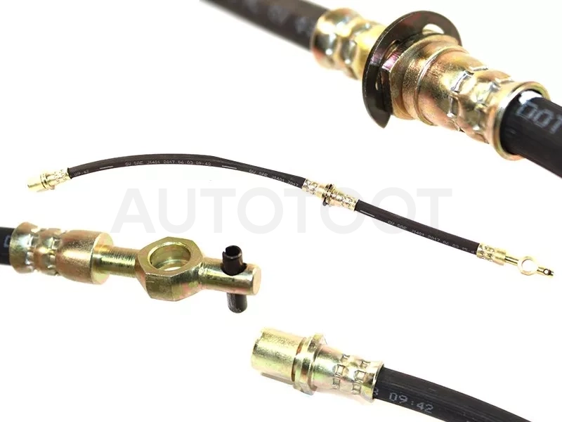 Шланг тормозной передний (Таиланд) TOYOTA COROLLA/SPRINTER/LVN/TRN/CARIB 87-95 LH=RH