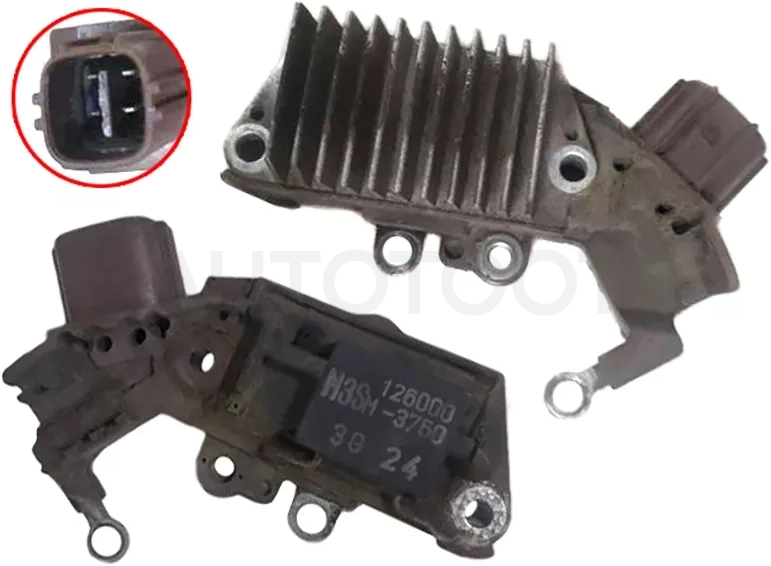 Реле-регулятор напряжения генератора TOYOTA COROLLA #E14# 07-/ISIS #M10 04-09/WISH 03- 1ZZFE/3ZZFE