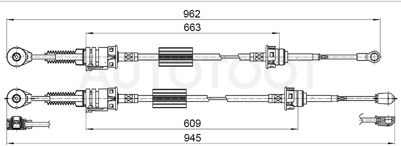 Трос АКПП Nissan Note 05-13 / Tiida 04-14 - Артикул ST3250020 - Производитель Sat - Фото, Отзывы, Цены