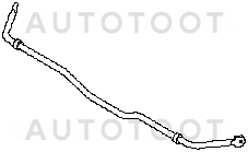 Стабилизатор поперечной устойчивости задний -  для NISSAN MURANO