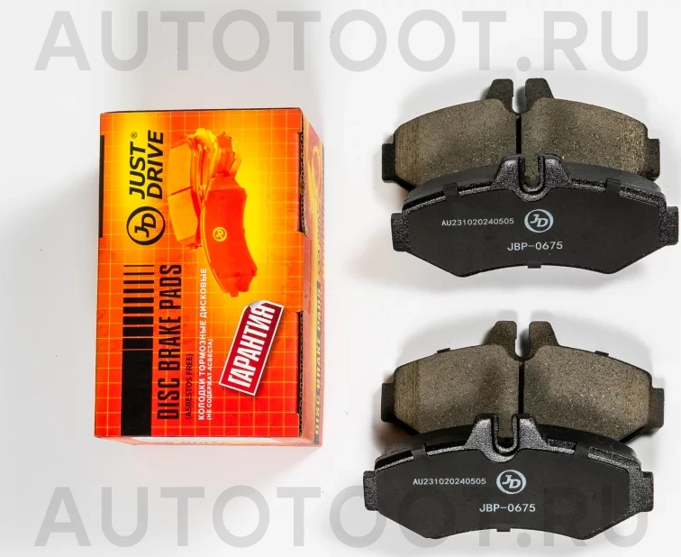 Колодки тормозные дисковые задние GDB1399 - Артикул JBP0675 - Производитель Just Drive - Фото, Отзывы, Цены