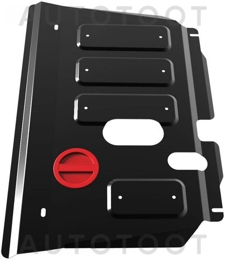 Защита двигателя металлическая -111057071 Автоброня для TOYOTA RACTIS, TOYOTA YARIS