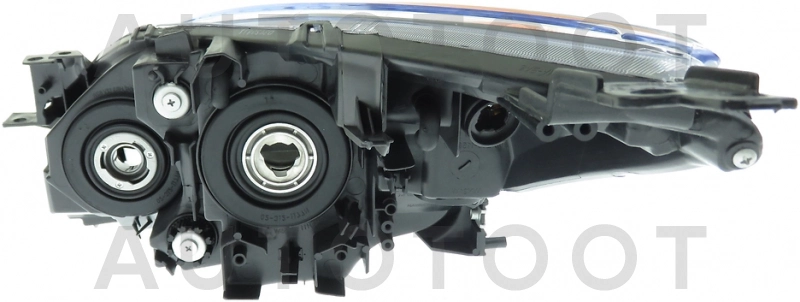 Фара правая (под корректор, линзованная, внутри черная) -2161158RLDEM2 Depo для MAZDA 3 (AXELA)