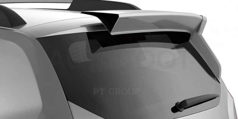 RENAULT Duster 2012- СБ Спойлер "Чистое стекло" не краш (ABS) - Артикул RDU663202 - Производитель PT Group - Фото, Отзывы, Цены