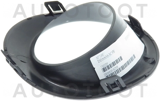 Оправа противотуманной фары левая (левый руль) -  для NISSAN NOTE