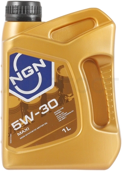 5W-30 MAXI SL/CF 1л полусинтетика - Артикул V172085604 - Производитель NGN - Фото, Отзывы, Цены