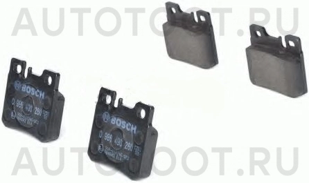 Колодки тормозные задние, ширина 62mm высота 59mm -STA0054201720 Sat для MERCEDES E-CLASS, MERCEDES C-CLASS