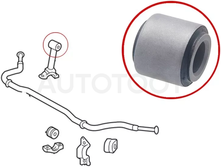 Сайлентблок Toyota Land Cruiser Prado (J150) 09-20 - Артикул ST4882060090 - Производитель Sat - Фото, Отзывы, Цены