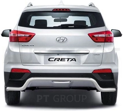 HYUNDAI Creta 2016- Защита заднего бампера Ø51мм "Волна" (НПС) - Артикул 11030301 - Производитель PT Group - Фото, Отзывы, Цены