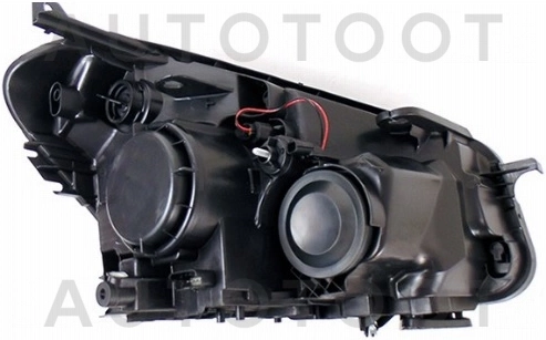 Фара левая (под корректор) -21511D7LLDEM Depo для NISSAN DUALIS, NISSAN QASHQAI