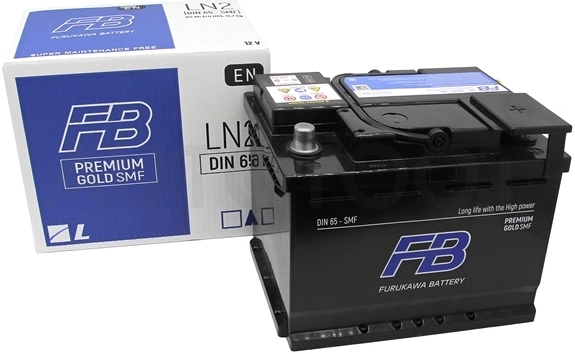 Аккумулятор FURUKAWA BATTERY 65Ah 580A обратная полярность(-+)