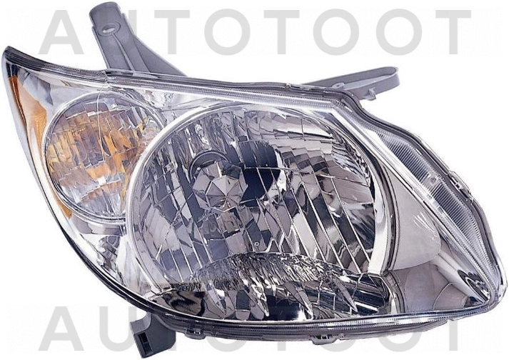 Фара правая (USA, внутри хромированная) -  для TOYOTA VOLTZ