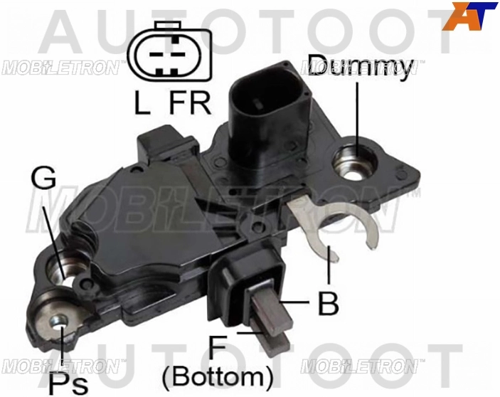 Регулятор напряжения генератора 1.6 / 1.8 -  для AUDI A3, AUDI TT, FORD GALAXY, SKODA FABIA