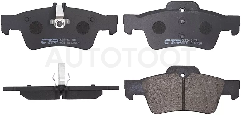 Колодки тормозные (Сзади) Mercedes-Benz E-Class 02-17 / S-Class 98-13 / CL-Class 99-06 / SL-Class 01-12