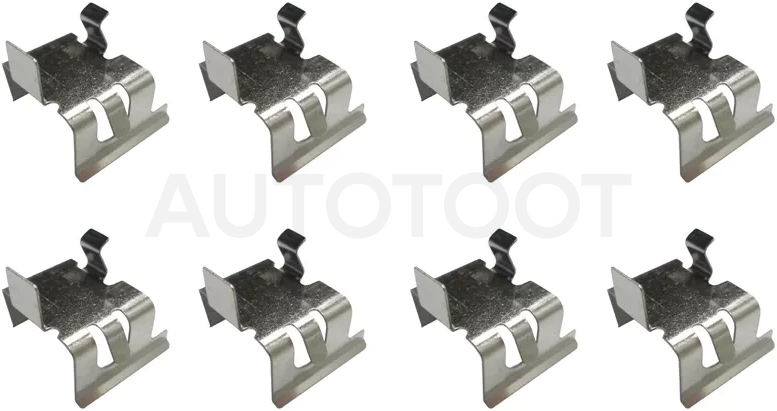Комплект монтажный тормозных колодок RR TOYOTA CALDINA 02-07/CAMRY 96-01/MARK II 97-01/OPA 00-05