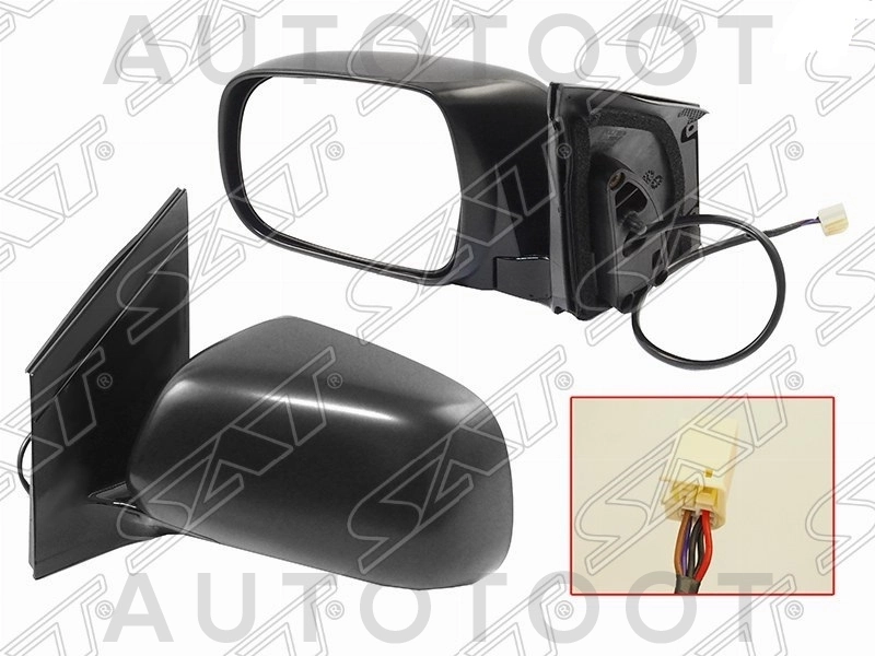 Зеркало левое (обогрев, без затемнения) -  для TOYOTA HARRIER, LEXUS RX330