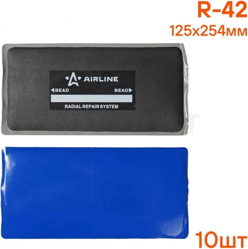 Пластырь кордовый, радиальный R-42 (125*254 мм) - Артикул ATRK77 - Производитель Airline - Фото, Отзывы, Цены