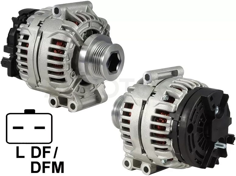Генератор RENAULT CLIO/KANGOO/MEGANE/SCENIC 1.4/1.6 99- K4J/K4M/K7J/K7M 12V 98A