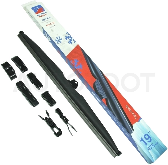 Щетка стеклоочистителя зимняя 480мм (19") DOUBLE FORCE