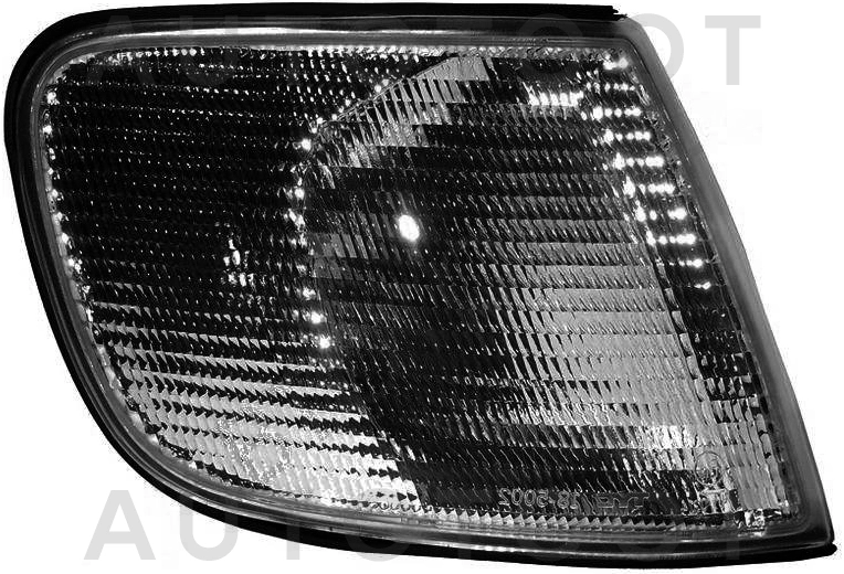 Указатель поворота угловой правый (белый) -4411509RUEC Depo для AUDI 100
