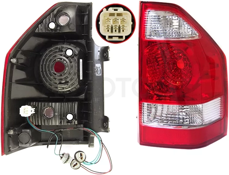Фонарь задний Mitsubishi Pajero 02-06 (Справа) - Артикул ST2141979R - Производитель Sat - Фото, Отзывы, Цены