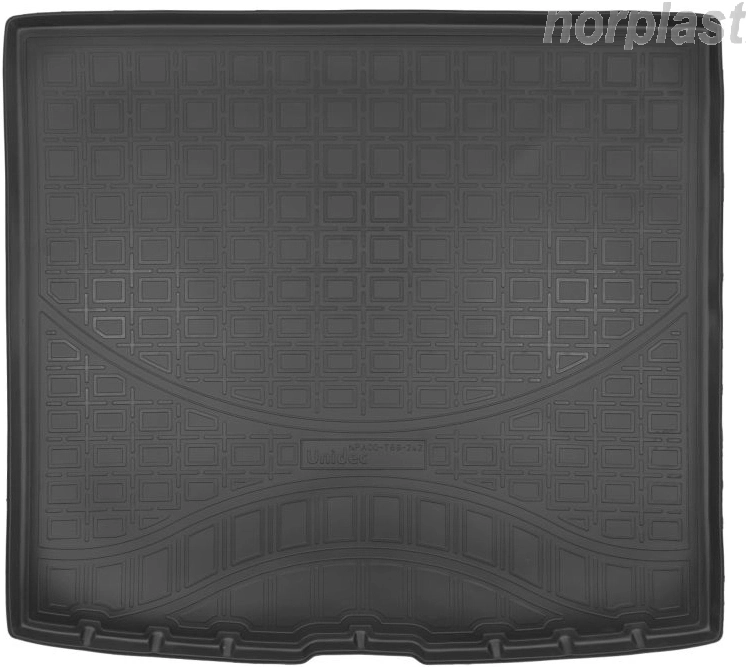 Коврик в багажник NORPLAST, черный, полиуретан 4AWD