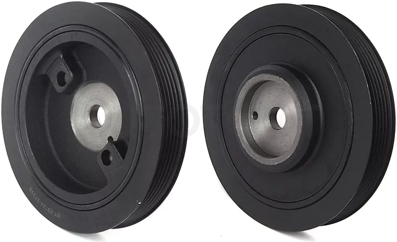 Шкив коленвала HYUNDAI TUCSON 2004-2010/TRAJET 00-06/COUPE 01-09/SANTA FE(BB)00-06/SONATA 01-05/XG/X