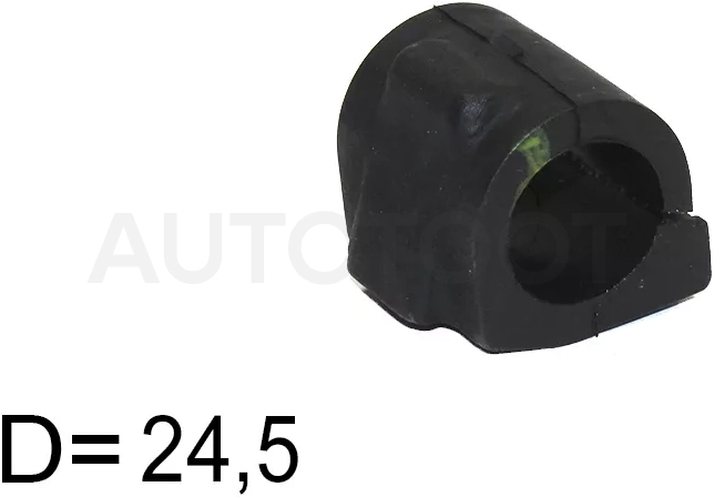 Втулка стабилизатора Nissan Almera 12-19 / Renault Logan 04-22 / Sandero 09-22 / Sandero Stepway 10-22 (Перед/ 24.50)