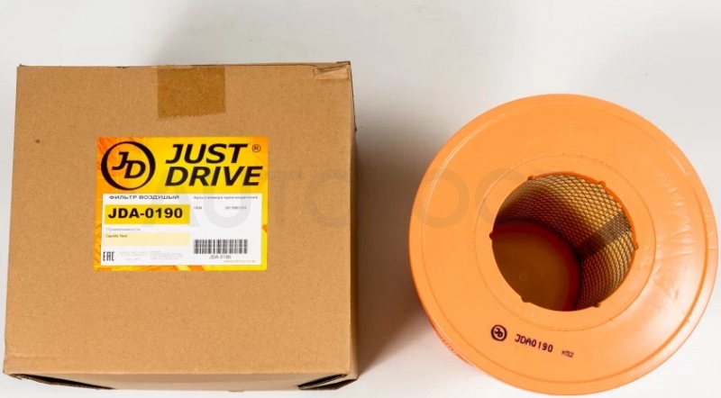 Фильтр воздушный - Артикул JDA0190 - Производитель Just Drive - Фото, Отзывы, Цены
